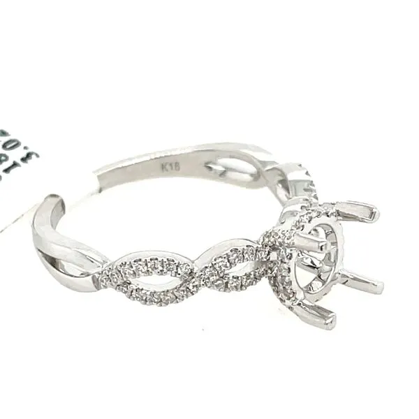 Diamond Semi-Mount Engagement Ring Image 2 James Gattas Jewelers Memphis, TN