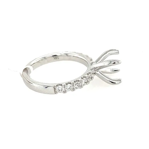 Diamond Semi-Mount Engagement Ring Image 2 James Gattas Jewelers Memphis, TN