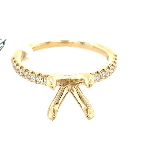 Diamond Semi-Mount Engagement Ring James Gattas Jewelers Memphis, TN