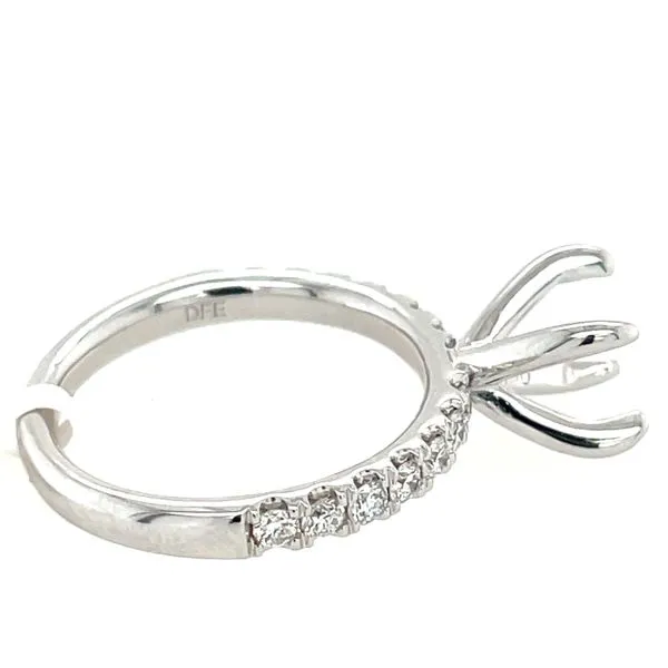 Diamond Semi-Mount Engagement Ring Image 2 James Gattas Jewelers Memphis, TN