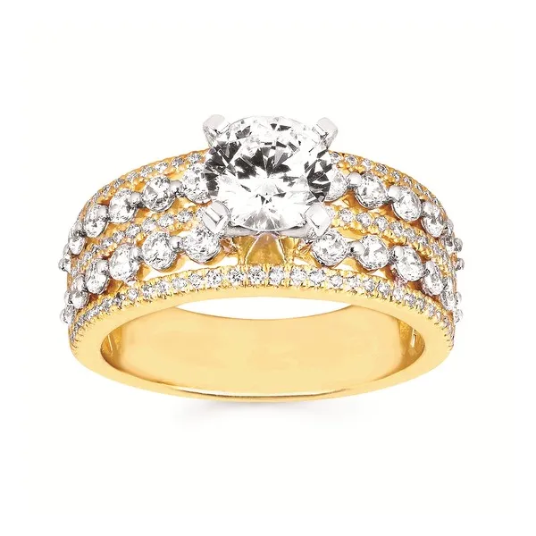 Diamond Semi-Mount Engagement Ring James Gattas Jewelers Memphis, TN