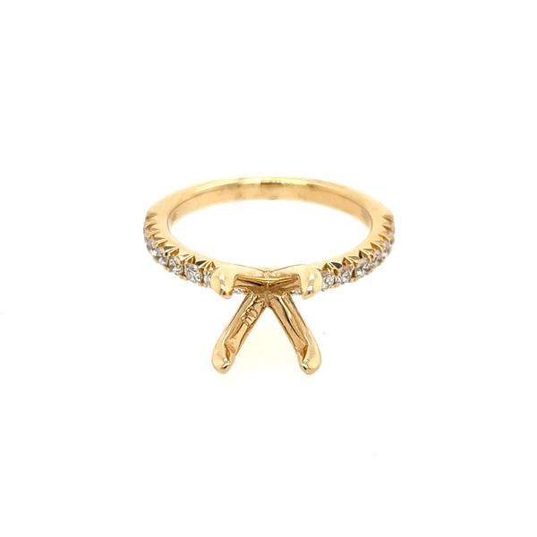 Diamond Semi-Mount Engagement Ring James Gattas Jewelers Memphis, TN