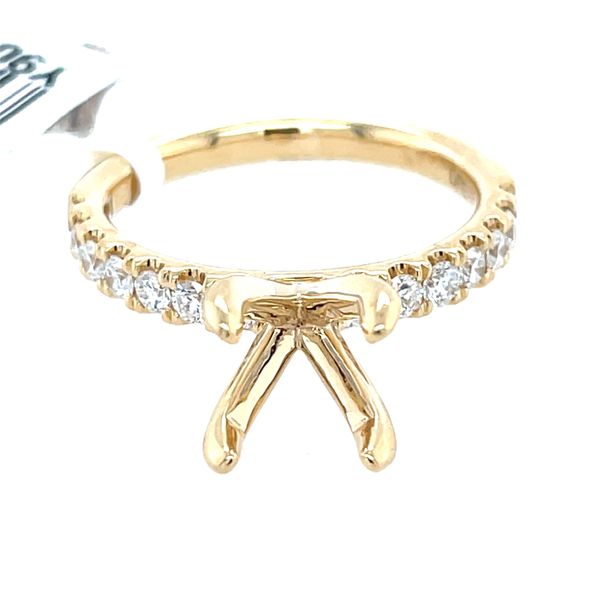 Diamond Semi-Mount Engagement Ring James Gattas Jewelers Memphis, TN
