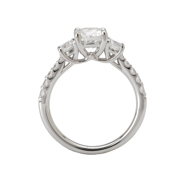 Diamond Semi-Mount Engagement Ring Image 2 James Gattas Jewelers Memphis, TN