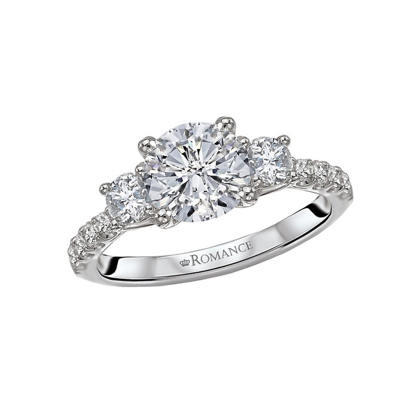 Diamond Semi-Mount Engagement Ring James Gattas Jewelers Memphis, TN