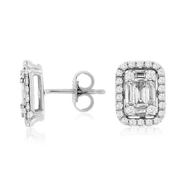 Diamond Earrings James Gattas Jewelers Memphis, TN