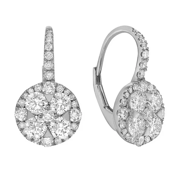 Diamond Earrings James Gattas Jewelers Memphis, TN