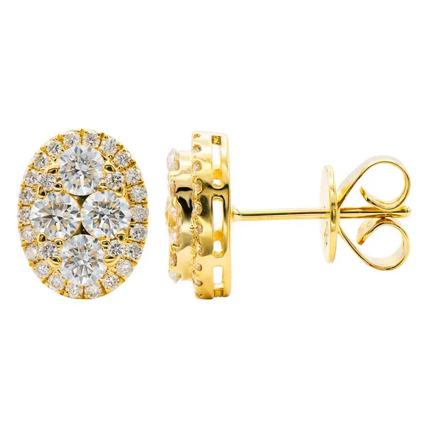 Diamond Earrings James Gattas Jewelers Memphis, TN