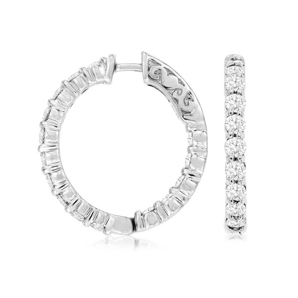 Diamond Earrings James Gattas Jewelers Memphis, TN