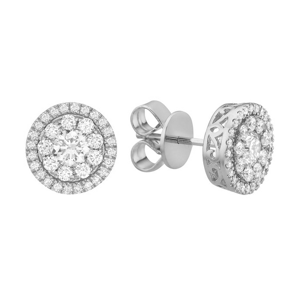 Diamond Earrings James Gattas Jewelers Memphis, TN