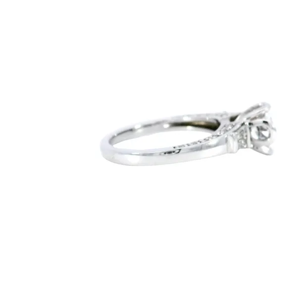 14K Gold Diamond Engagement Ring Setting Image 4 Carroll's Jewelers Fort Lauderdale, FL