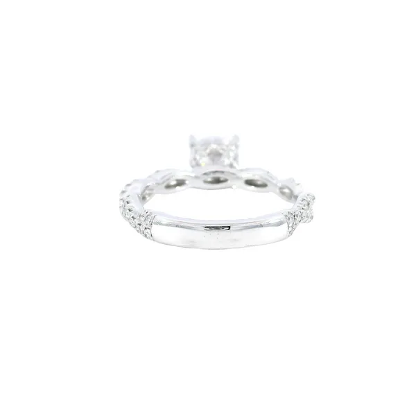 Nia 14K White Gold Round Diamond Engagement Ring Image 3 Carroll's Jewelers Fort Lauderdale, FL