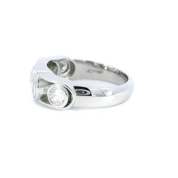 14K Gold Diamond Band Image 2 Carroll's Jewelers Fort Lauderdale, FL