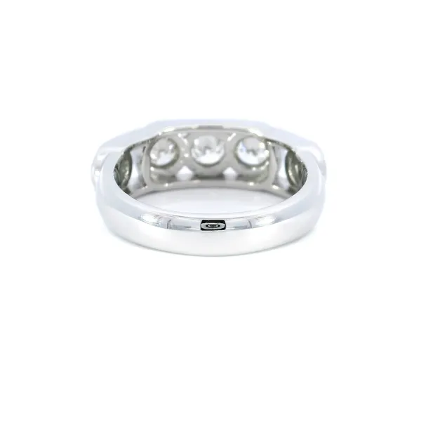 14K Gold Diamond Band Image 3 Carroll's Jewelers Fort Lauderdale, FL