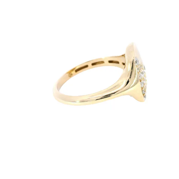 14K Yellow Gold Diamond Ring Image 4 Carroll's Jewelers Fort Lauderdale, FL
