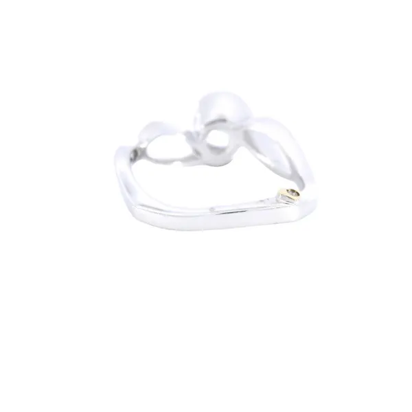 14K White Gold Diamond Solitaire Engagement Ring Setting Image 3 Carroll's Jewelers Fort Lauderdale, FL