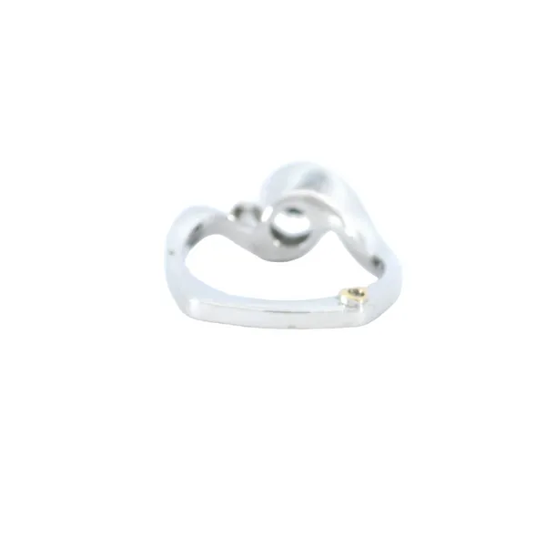 Celestial 14K Gold Diamond Engagement Ring Setting Image 3 Carroll's Jewelers Fort Lauderdale, FL