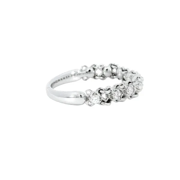 14K White Gold Diamond Ring Image 4 Carroll's Jewelers Fort Lauderdale, FL