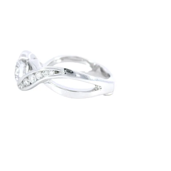 Soulmate 14K Gold Diamond Engagement Ring Setting Image 2 Carroll's Jewelers Fort Lauderdale, FL