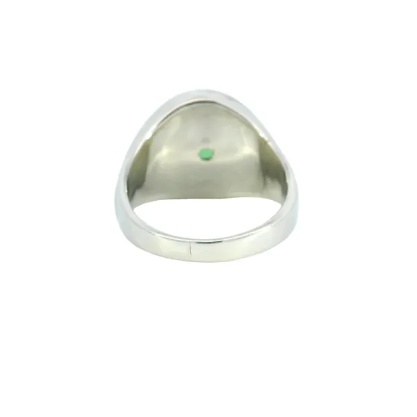 14K White Gold Synthetic Star Sapphire Fashion Ring Image 3 Carroll's Jewelers Fort Lauderdale, FL