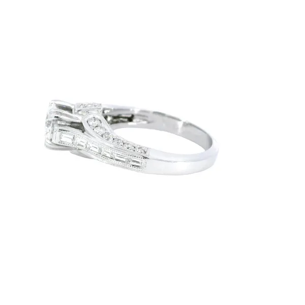 18K White Gold Diamond Ring Image 2 Carroll's Jewelers Fort Lauderdale, FL