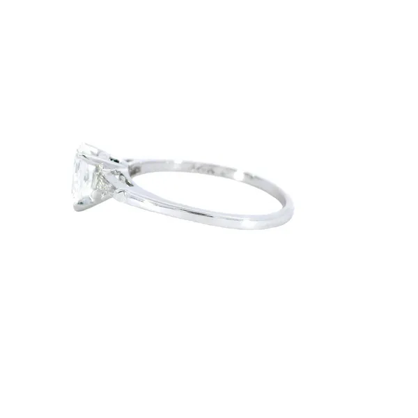 14K White Gold Pear-Shaped Diamond Ring Image 2 Carroll's Jewelers Fort Lauderdale, FL