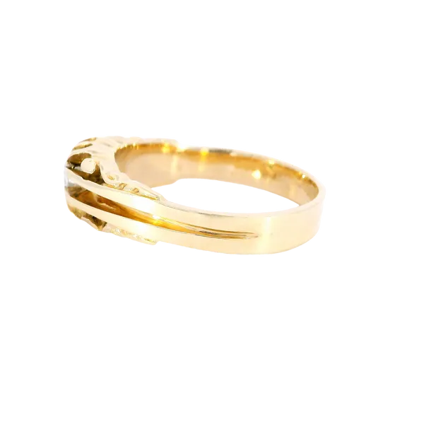 14K Yellow Gold Fancy Diamond Ring Image 2 Carroll's Jewelers Fort Lauderdale, FL