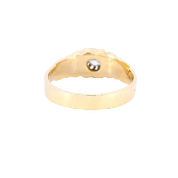 14K Yellow Gold Fancy Diamond Ring Image 3 Carroll's Jewelers Fort Lauderdale, FL