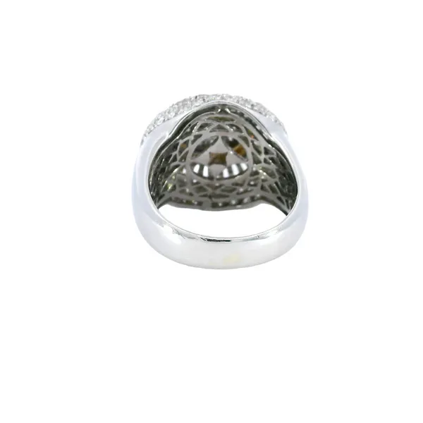 18K Two-Tone Diamond Statement Ring Image 3 Carroll's Jewelers Fort Lauderdale, FL