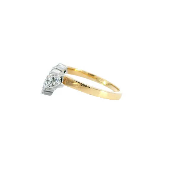14K Yellow Gold Diamond Wedding Band Image 2 Carroll's Jewelers Fort Lauderdale, FL