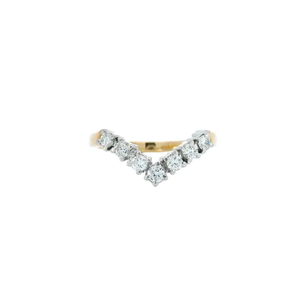 14K Yellow Gold Diamond Wedding Band Carroll's Jewelers Fort Lauderdale, FL