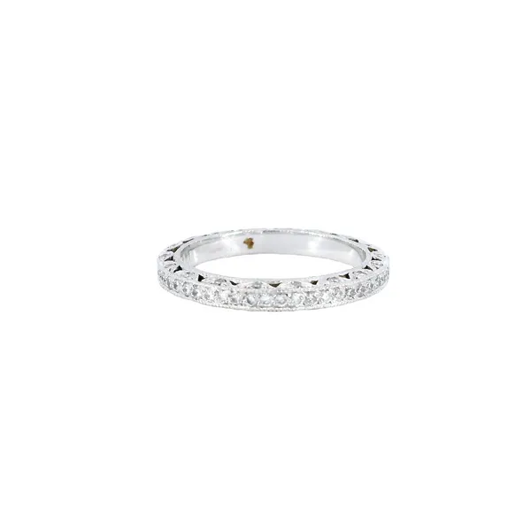 Tacori Platinum Diamond Eternity Ring Image 4 Carroll's Jewelers Fort Lauderdale, FL