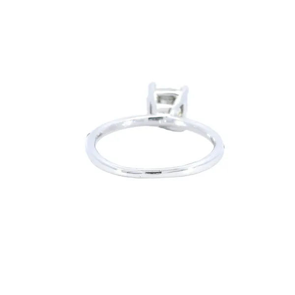 18K White Gold 1.51 Carat Cushion Diamond Ring Image 3 Carroll's Jewelers Fort Lauderdale, FL