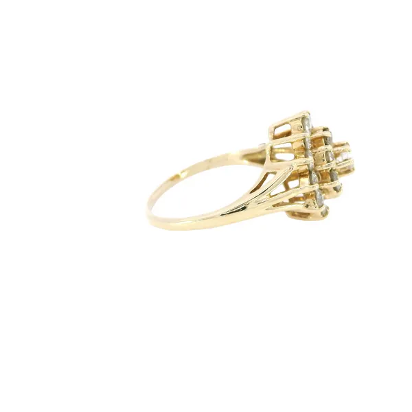 14K Yellow Gold Diamond Ring Image 4 Carroll's Jewelers Fort Lauderdale, FL