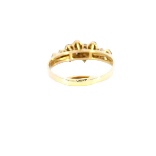 18K Yellow Gold Diamond Ring Image 3 Carroll's Jewelers Fort Lauderdale, FL