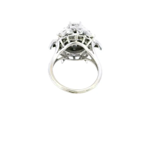 14K White Gold Old European Diamond Ring Image 3 Carroll's Jewelers Fort Lauderdale, FL