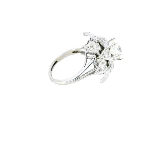 14K White Gold Old European Diamond Ring Image 4 Carroll's Jewelers Fort Lauderdale, FL