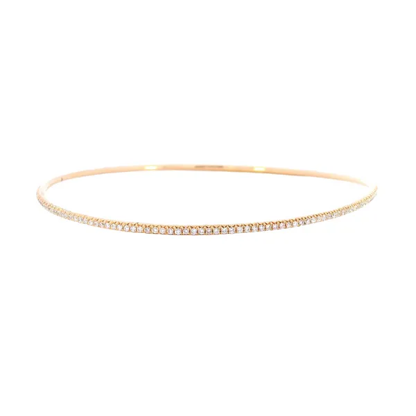 18K Rose Gold Diamond Bracelet Carroll's Jewelers Fort Lauderdale, FL
