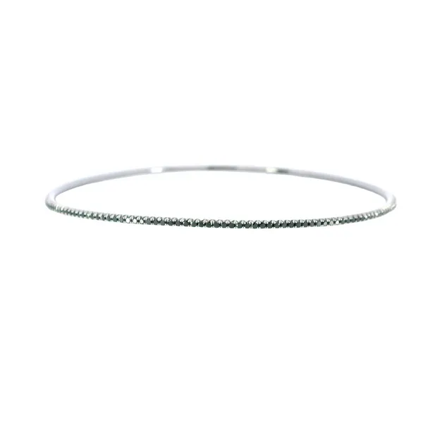 18K White Gold Diamond Bracelet Image 3 Carroll's Jewelers Fort Lauderdale, FL