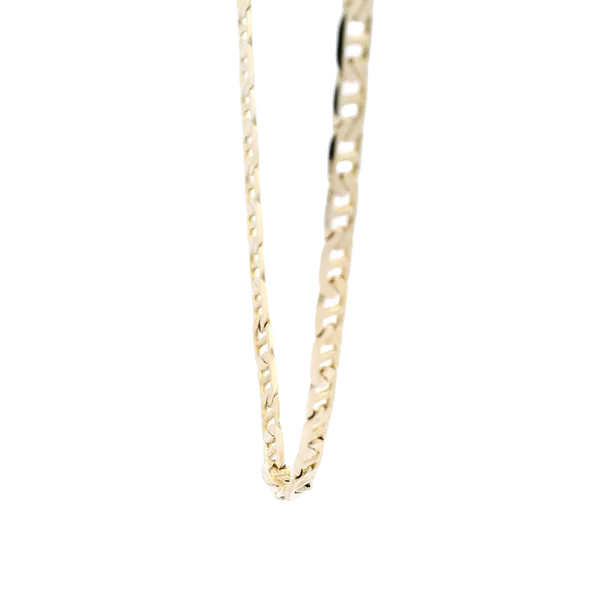 14K Yellow Gold Mariner Link Chain Necklace Image 4 Carroll's Jewelers Fort Lauderdale, FL