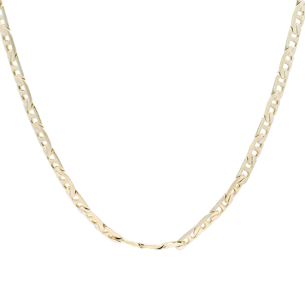 14K Yellow Gold Mariner Link Chain Necklace Carroll's Jewelers Fort Lauderdale, FL