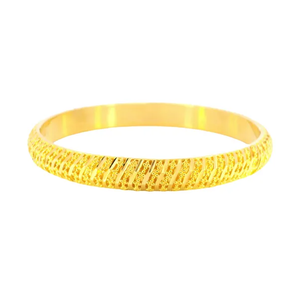 22K Yellow Gold Filigree Bangle Carroll's Jewelers Fort Lauderdale, FL