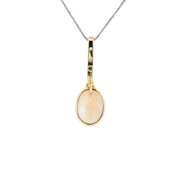 14K Yellow Gold Opal Pendant Carroll's Jewelers Fort Lauderdale, FL