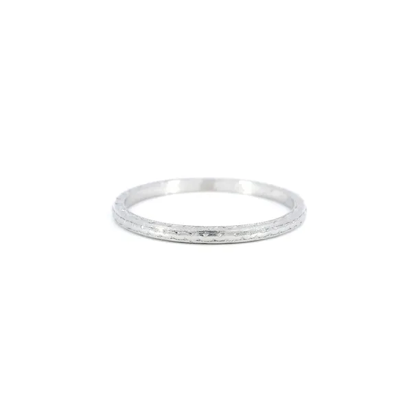 Elegant Platinum Band Image 2 Carroll's Jewelers Fort Lauderdale, FL