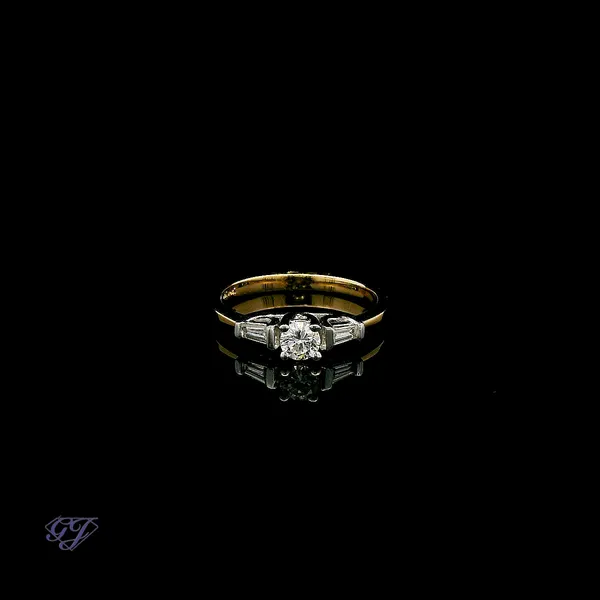 14K Yellow Gold .25ct Diamond Engagment/Promise Ring Geneva Jewelry Riverside, CA
