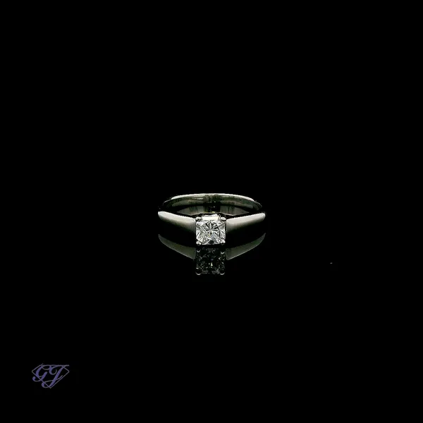 Platinum 0.53ct Diamond Engagement Ring Geneva Jewelry Riverside, CA