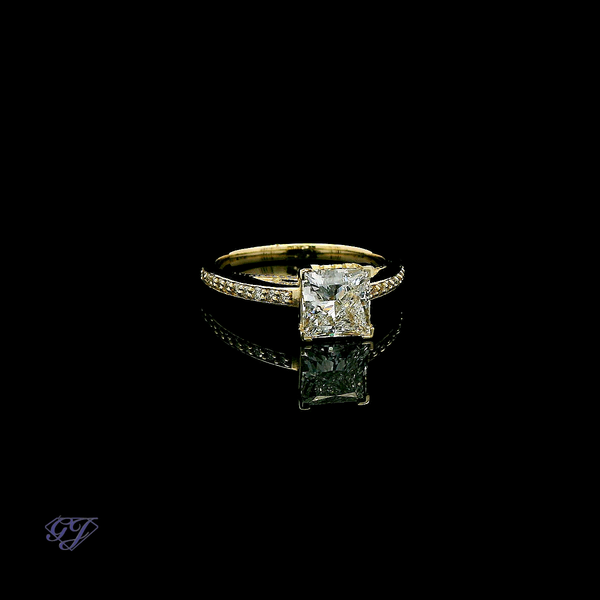 Gallaria Spada Engagement Ring Image 2 Geneva Jewelry Riverside, CA