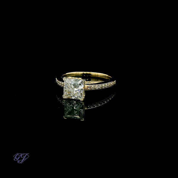 Gallaria Spada Engagement Ring Image 3 Geneva Jewelry Riverside, CA