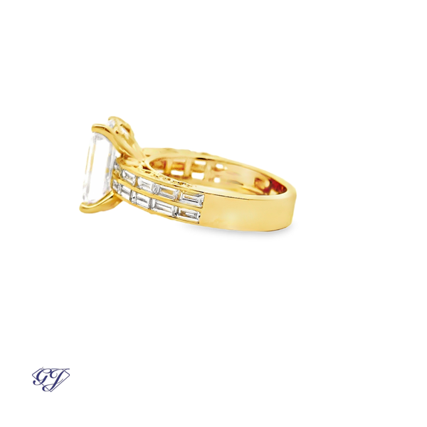San Giorgio Scroll Ring Set Image 3 Geneva Jewelry Riverside, CA