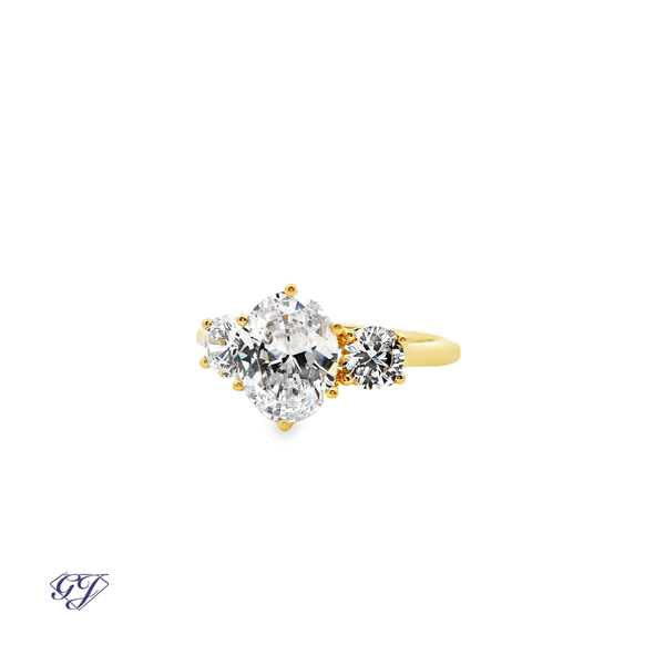 Lake Como Romance Ring Set Image 2 Geneva Jewelry Riverside, CA